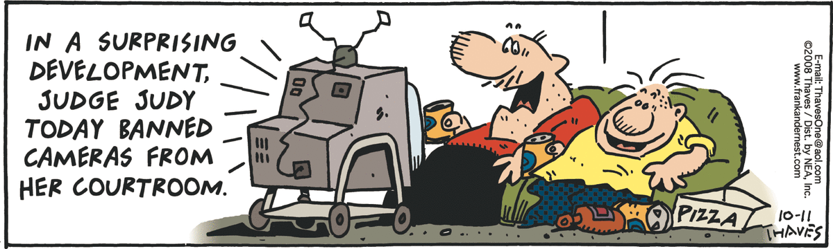 Frank and Ernest Comic Strip for October 11, 2008 
