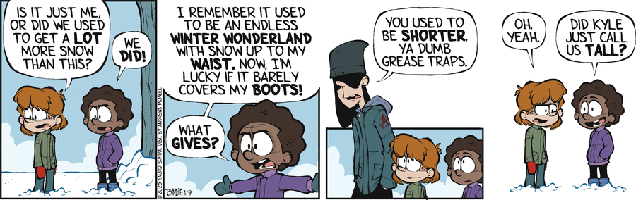 Crabgrass Comic Strip for January 09, 2025 
