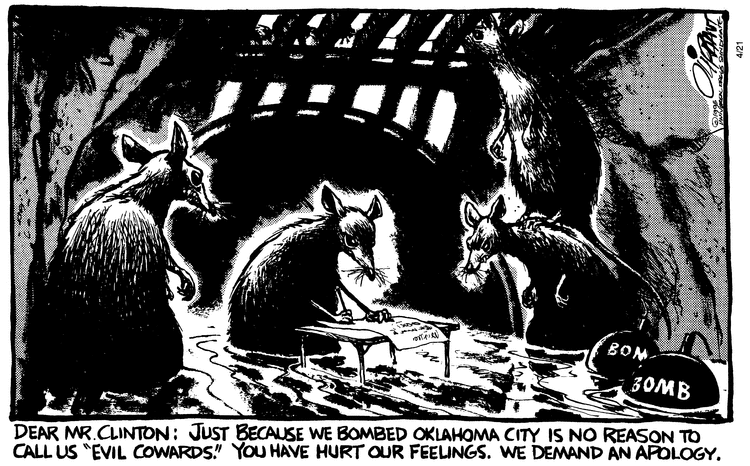 Pat Oliphant Comic Strip for April 21, 1995 