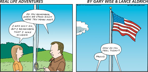 Real Life Adventures Comic Strip for September 11, 2011 