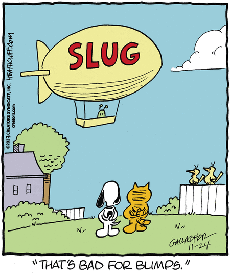 Heathcliff Comic Strip for November 24, 2023 