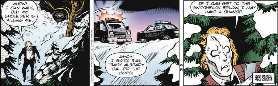 Dick Tracy Comic Strip for March 15, 2018 