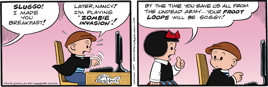 Nancy Comic Strip for November 17, 2015 