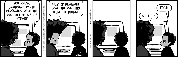 The Boondocks Comic Strip for March 28, 2022 