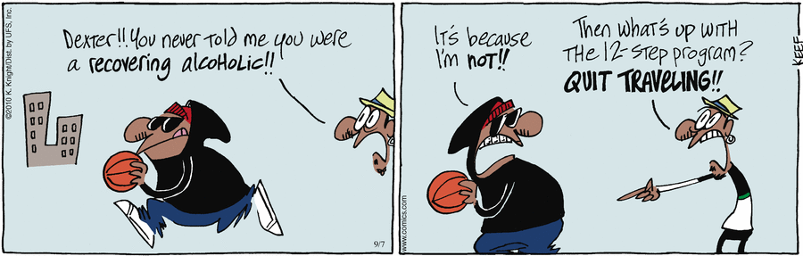 The Knight Life Comic Strip for September 07, 2010 