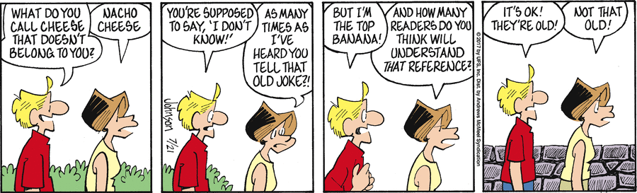 Arlo and Janis Comic Strip for July 21, 2017 