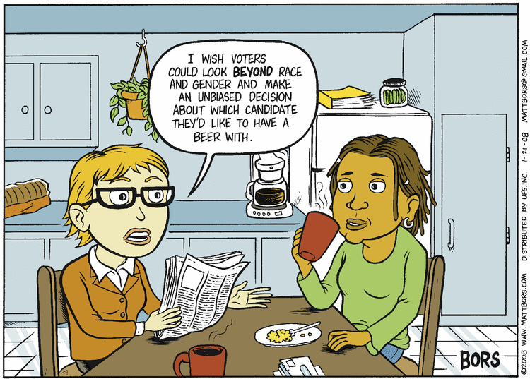 Matt Bors Comic Strip for January 21, 2008 