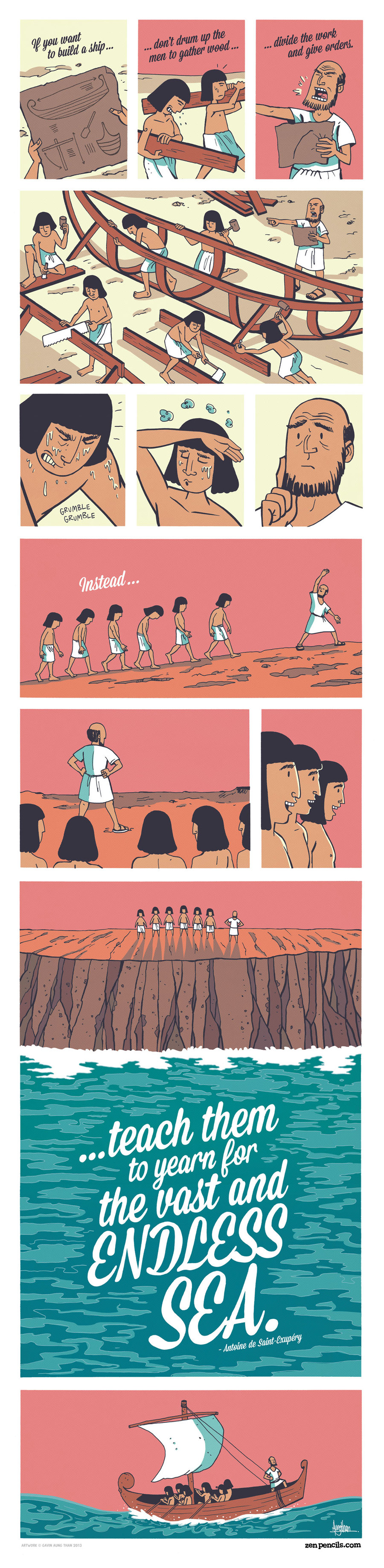 Zen Pencils Comic Strip for July 30, 2018 