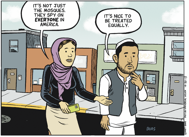 Matt Bors Comic Strip for October 30, 2013 