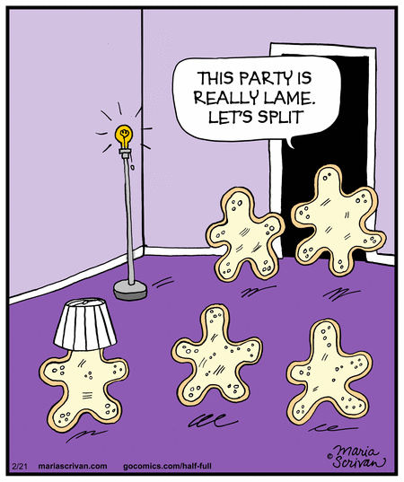 Half Full Comic Strip for February 21, 2015 