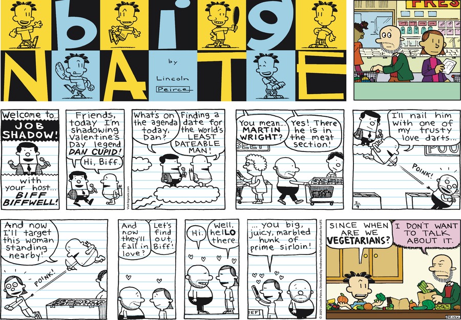 Big Nate Comic Strip for February 09, 2025 