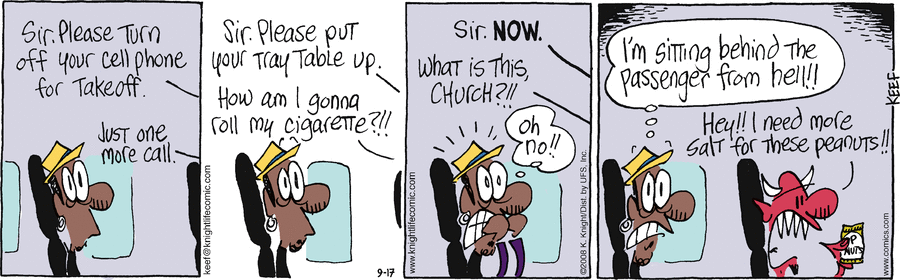 The Knight Life Comic Strip for September 17, 2008 