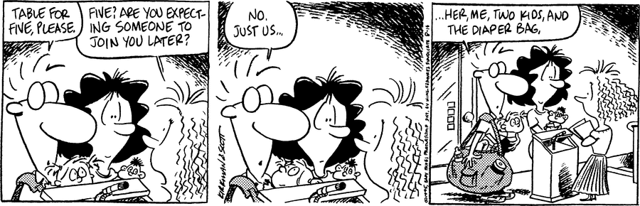 Baby Blues Comic Strip for August 16, 1995 