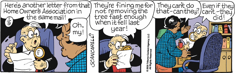 Gasoline Alley Comic Strip for January 09, 2025 