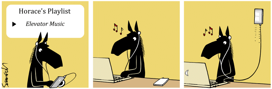 Dark Side of the Horse Comic Strip for April 21, 2016 