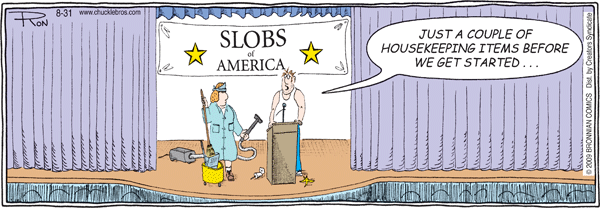 Chuckle Bros Comic Strip for August 31, 2009 