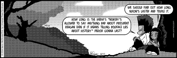 The Boondocks Comic Strip for January 19, 2012 