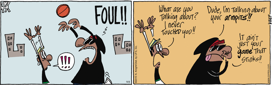 The Knight Life Comic Strip for September 08, 2010 