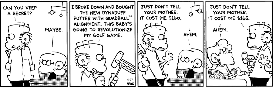 FoxTrot Classics Comic Strip for April 27, 2023 