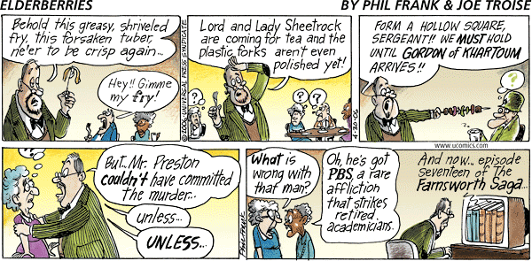 The Elderberries Comic Strip for April 30, 2006 