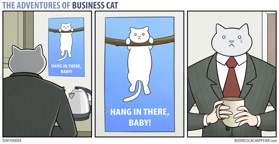 The Adventures of Business Cat Comic Strip for May 18, 2015 