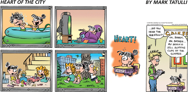 Heart of the City Comic Strip for September 07, 2008 