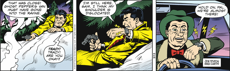 Dick Tracy Comic Strip for March 13, 2018 