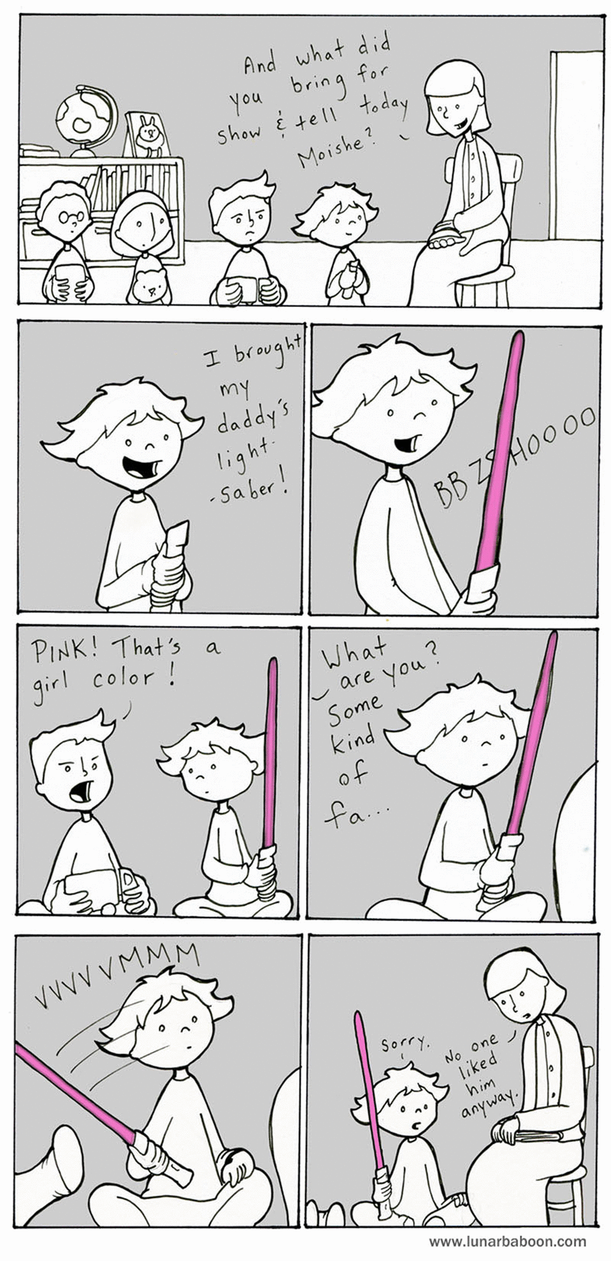 Lunarbaboon Comic Strip for April 21, 2016 