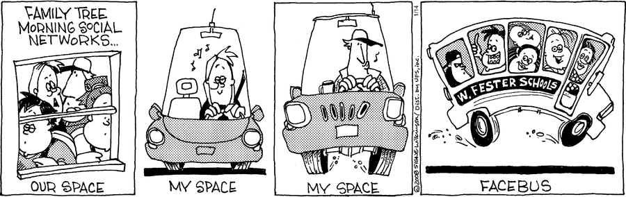 Family Tree Comic Strip for January 14, 2008 