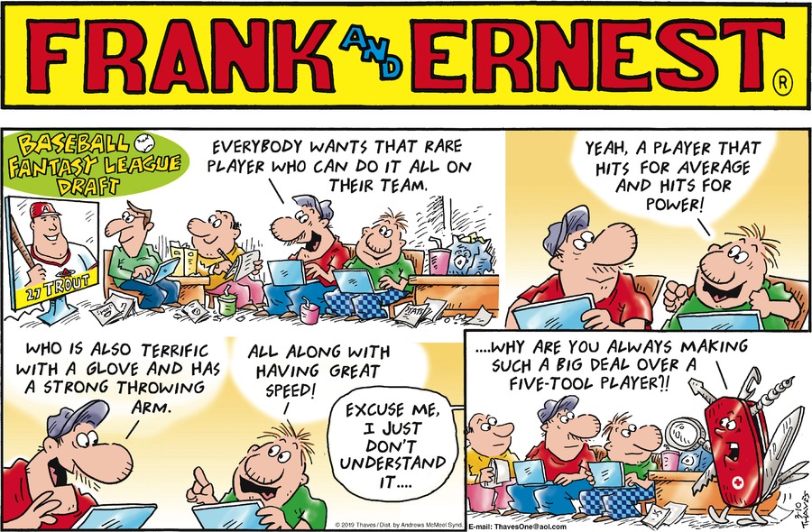 Frank and Ernest Comic Strip for March 10, 2019 