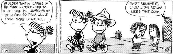 Heart of the City Comic Strip for April 14, 2008 