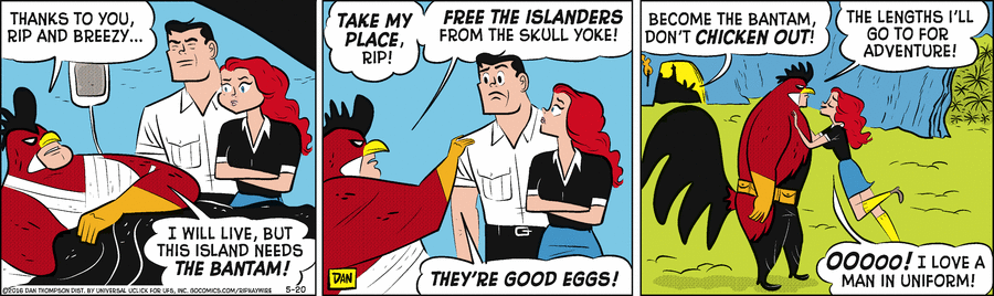 Rip Haywire Comic Strip for May 20, 2016 