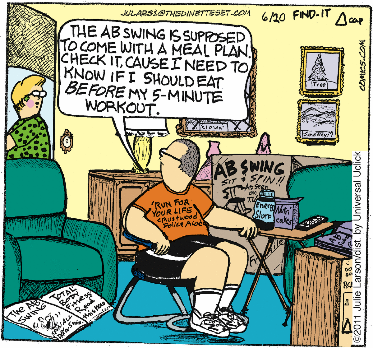 The Dinette Set Comic Strip for April 15, 2021 