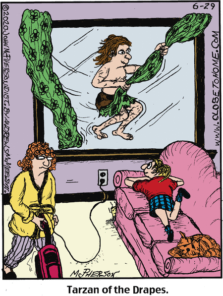 Close to Home Comic Strip for June 29, 2020 