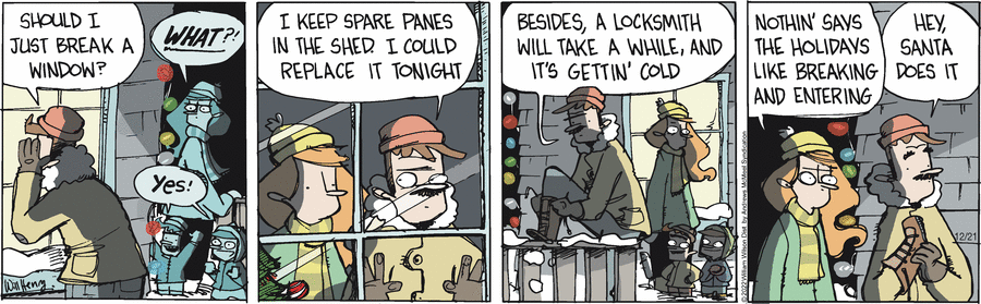 Wallace the Brave Comic Strip for December 21, 2022 