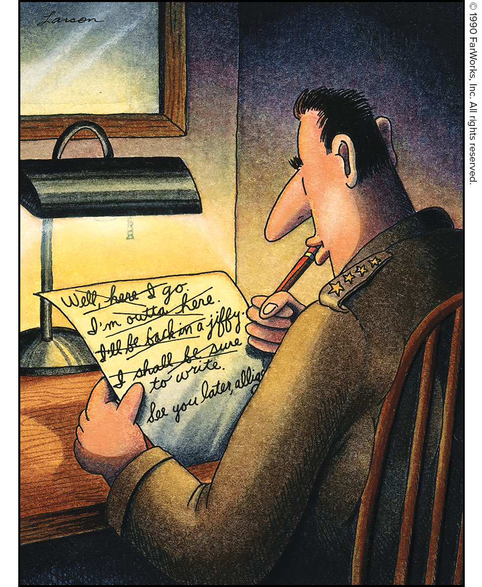 Well, here I go. I’m outta here. I’ll be back in a jiffy. I shall be sure to write. See you later, allig