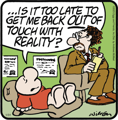 Ziggy Comic Strip for January 31, 2023 