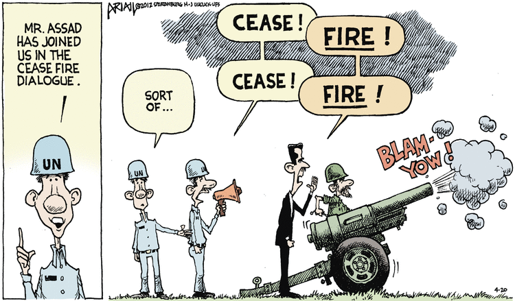 Robert Ariail Comic Strip for April 20, 2012 