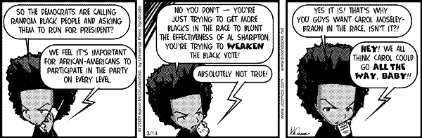 The Boondocks Comic Strip for October 15, 2010 