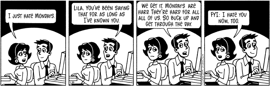 The Meaning of Lila Comic Strip for January 20, 2025 