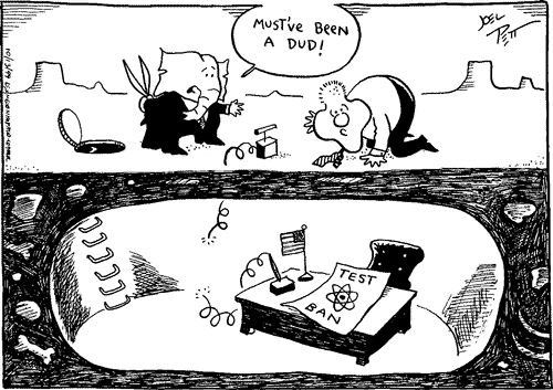 Joel Pett Comic Strip for October 13, 1999 