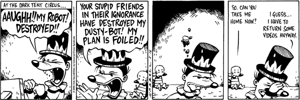 Big Top Comic Strip for March 16, 2005 
