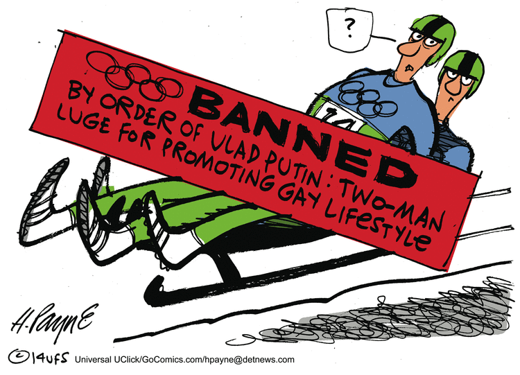 Henry Payne Comic Strip for February 21, 2014 