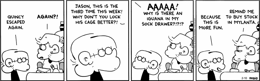 FoxTrot Classics Comic Strip for February 10, 2025 