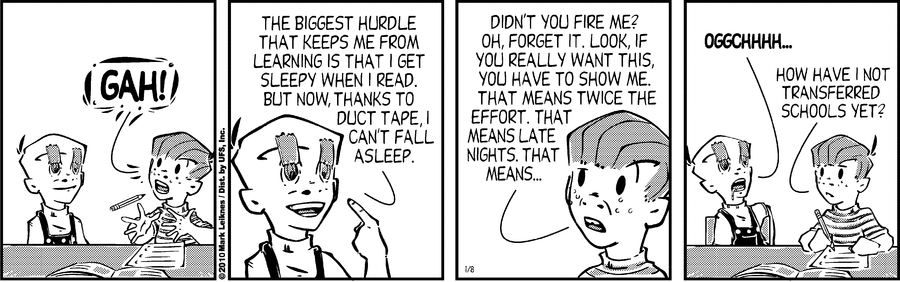Cow and Boy Classics Comic Strip for February 18, 2025 