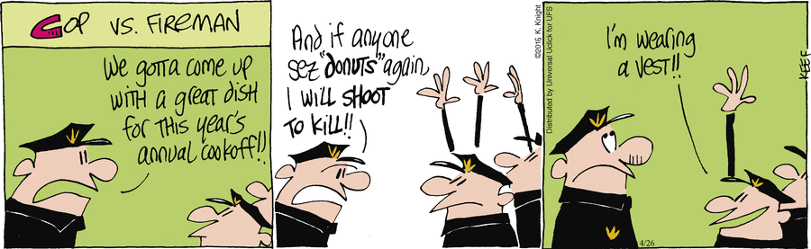 The Knight Life Comic Strip for April 26, 2016 