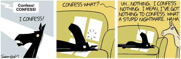 Dark Side of the Horse Comic Strip for March 15, 2012 