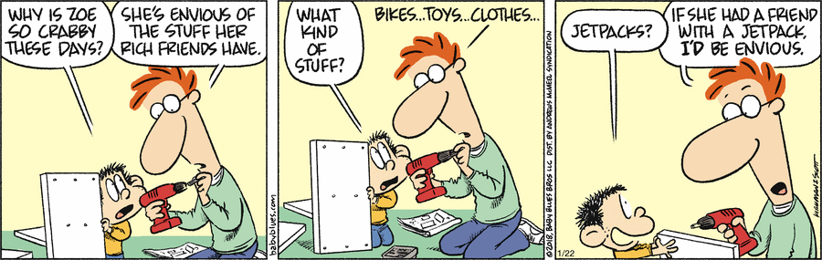 Baby Blues Comic Strip for January 22, 2025 