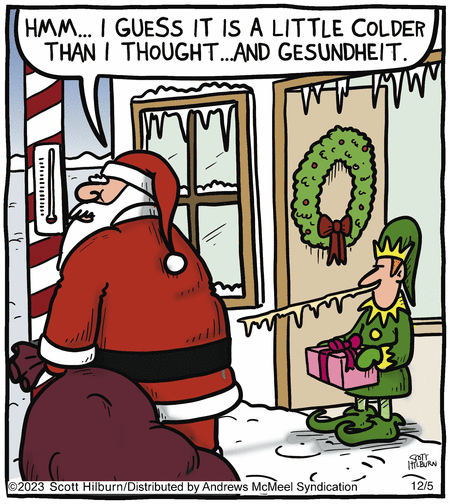 The Argyle Sweater Comic Strip for December 05, 2023 