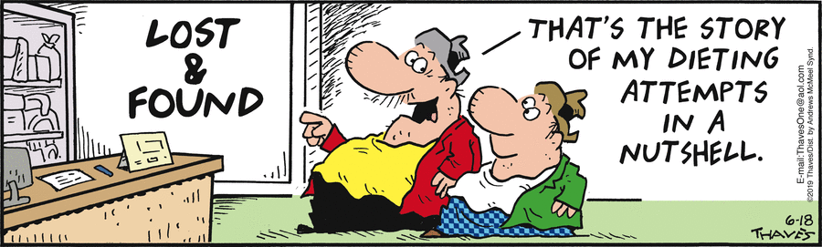 Frank and Ernest Comic Strip for June 18, 2019 